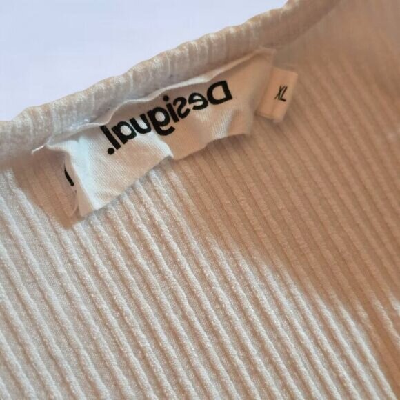 Desigual Long Combination Tulle Dress - Size Extra Large - Picture 5 of 10